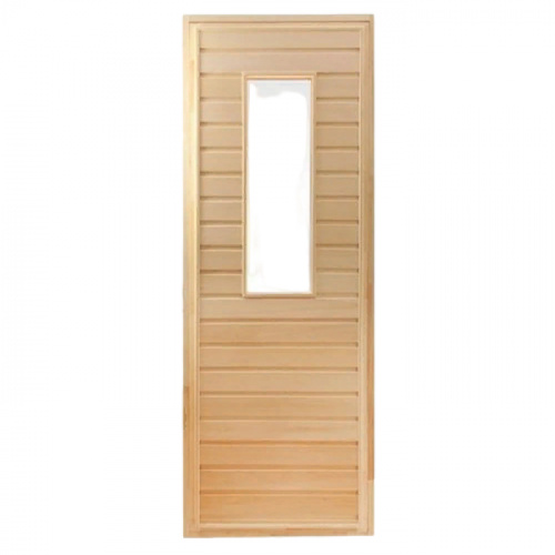 Дверь осина со стеклом 1,9х0,7	