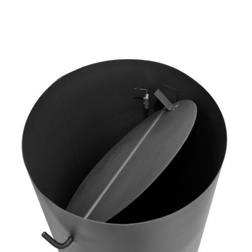 Труба дымоходная с заслонкой к "Grill 102"