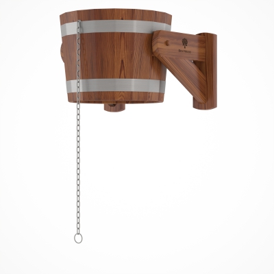  Обливное устройство из лиственницы 20 литров мореное BentWood