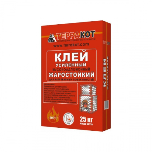 Терракот Клей жаростойкий усиленный 25 кг