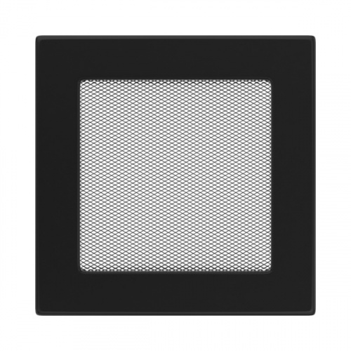 Вентиляционная решетка Kratki Чёрная 17x17