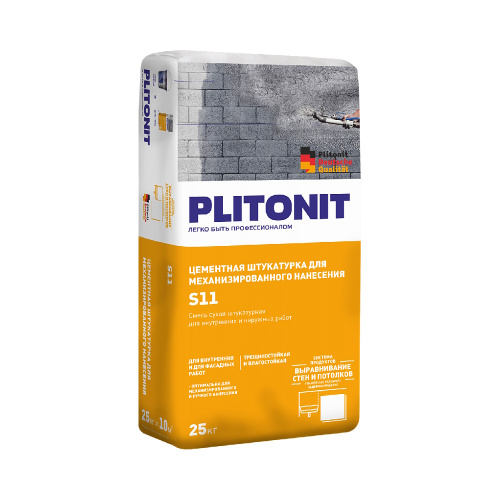 Плитонит Штукатурка белая 25 кг