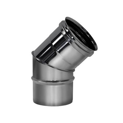 Отвод ДМК 45° (321/0,5мм) Ф200 Вулкан