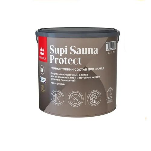 Пропитка для стен Supi Saunasuoja 2,7л