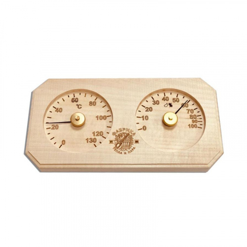 Термогигрометр Банная станция (прямоугольник) БС-2