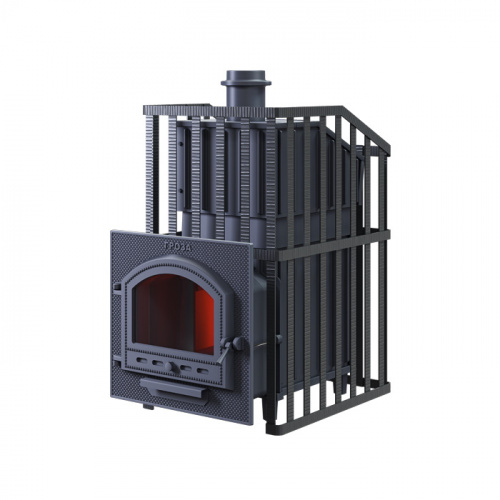 Печь чугунная Гроза 24(П) Ураган